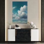 Abstract 2158 Canvas Art 18" x 24" / 45 x 60 cm / Black