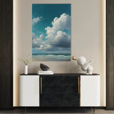 Abstract 2158 Canvas Art 18" x 24" / 45 x 60 cm / Black