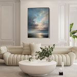 Abstract 2159 Canvas Art 18" x 24" / 45 x 60 cm / Black