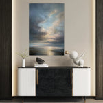 Abstract 2159 Canvas Art 18" x 24" / 45 x 60 cm / Black