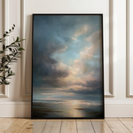 Abstract 2159 Canvas Art 60 x 40 cm / Black