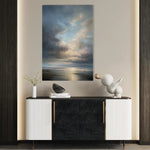 Abstract 2159 Canvas Art 60 x 40 cm / Black