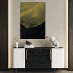 Abstract 216 Canvas Art 18" x 24" / 45 x 60 cm / Black