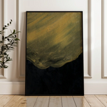 Abstract 216 Canvas Art 60 x 40 cm / Black