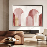 Boho 216 Canvas Art 18" x 24" / 45 x 60 cm / Black