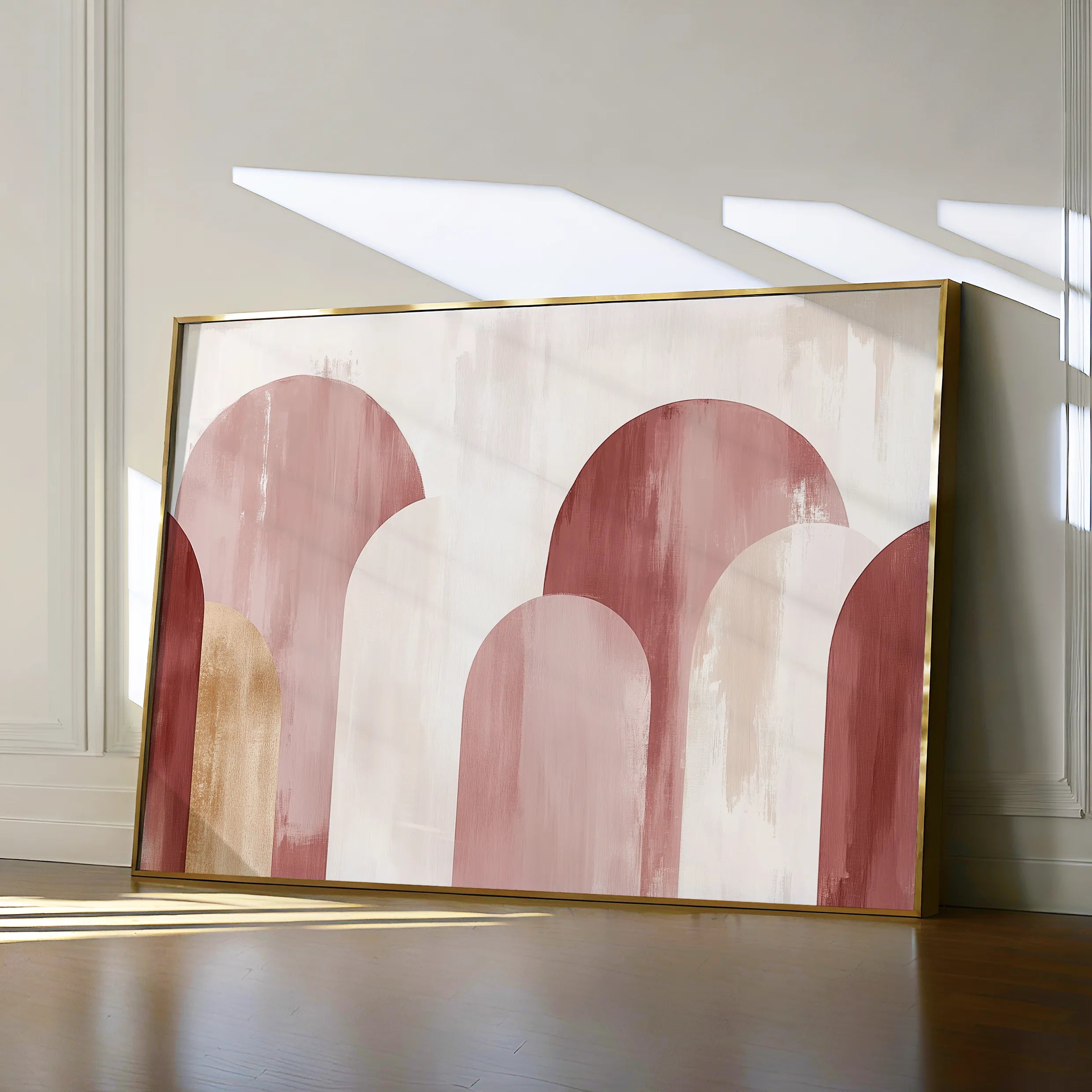 Boho 216 Canvas Art 18" x 24" / 45 x 60 cm / Black