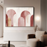 Boho 216 Canvas Art 18" x 24" / 45 x 60 cm / Black