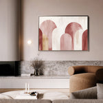 Boho 216 Canvas Art 18" x 24" / 45 x 60 cm / Black