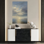Abstract 2160 Canvas Art 18" x 24" / 45 x 60 cm / Black
