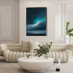 Abstract 2162 Canvas Art 18" x 24" / 45 x 60 cm / Black