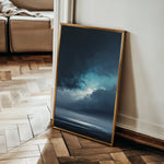 Abstract 2162 Canvas Art 18" x 24" / 45 x 60 cm / Black