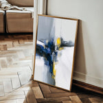 Abstract 2164 Canvas Art 60 x 40 cm / Black