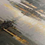 Abstract 2165 Canvas Art 18" x 24" / 45 x 60 cm / Black