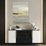 Abstract 2169 Canvas Art 18" x 24" / 45 x 60 cm / Black