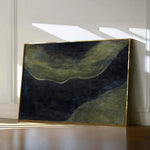 Abstract 217 Canvas Art 18" x 24" / 45 x 60 cm / Black