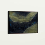 Abstract 217 Canvas Art 18" x 24" / 45 x 60 cm / Black