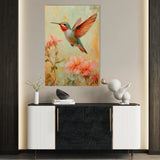 Animals 217 Canvas Art 18" x 24" / 45 x 60 cm / Black