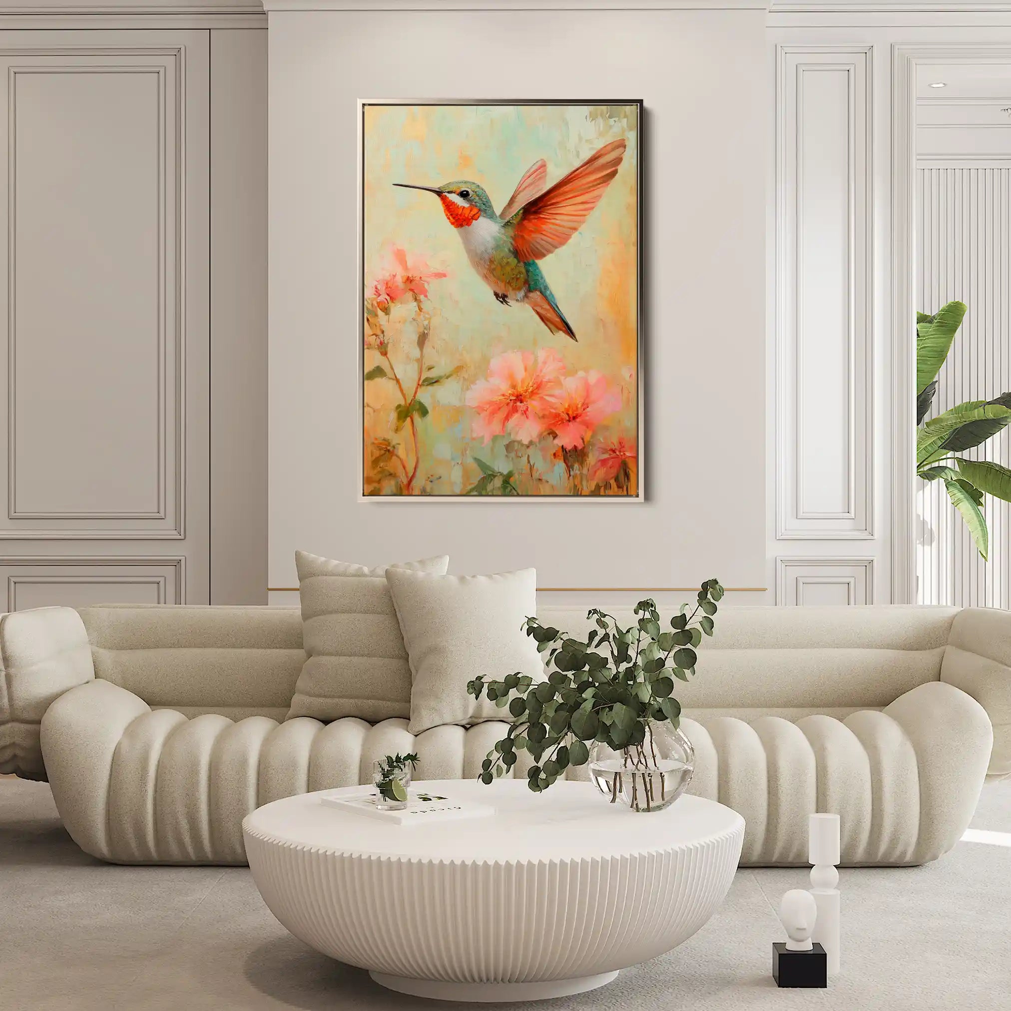 Animals 217 Canvas Art 60 x 40 cm / Black