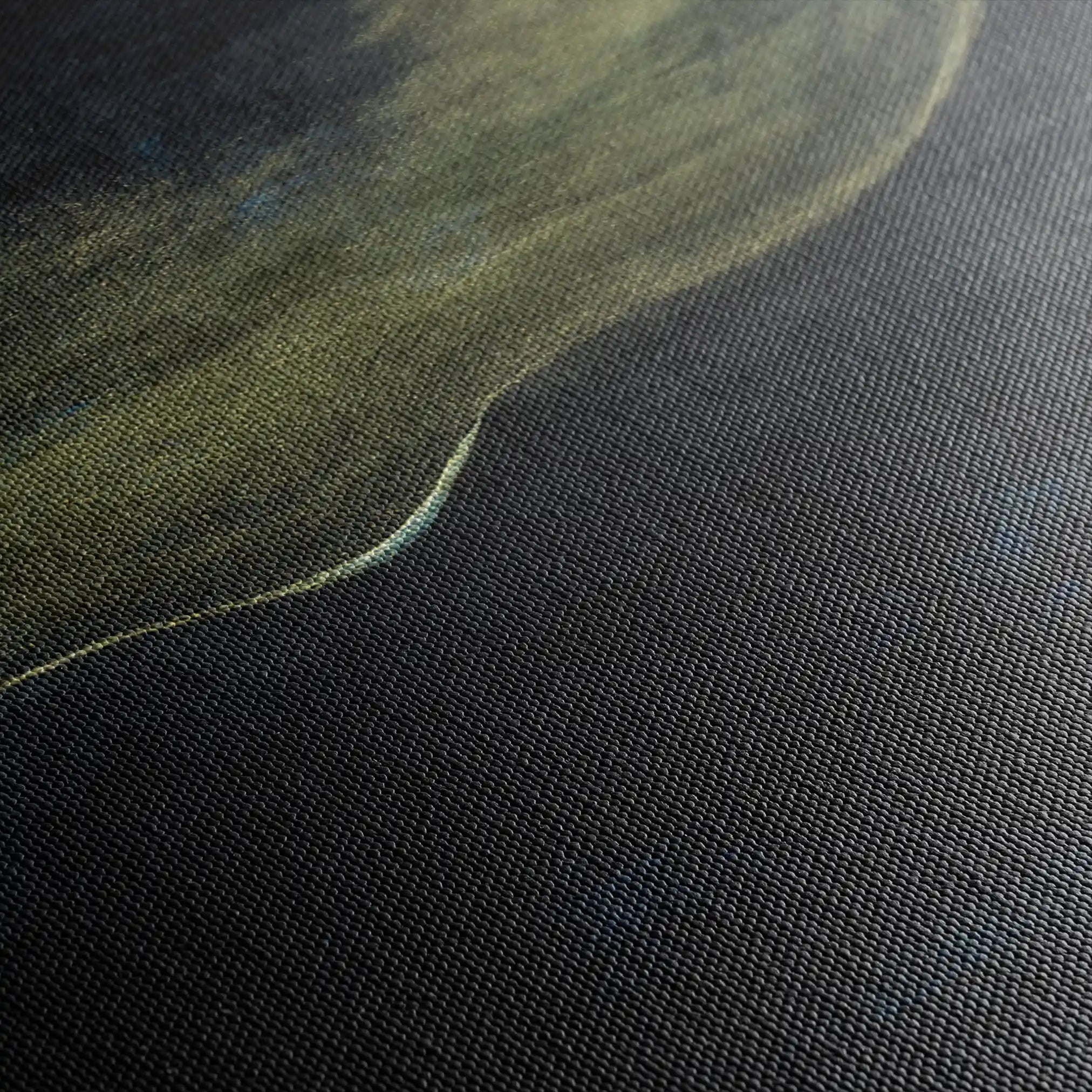 Abstract 217 Canvas Art 60 x 40 cm / Black