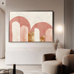 Boho 217 Canvas Art 18" x 24" / 45 x 60 cm / Black