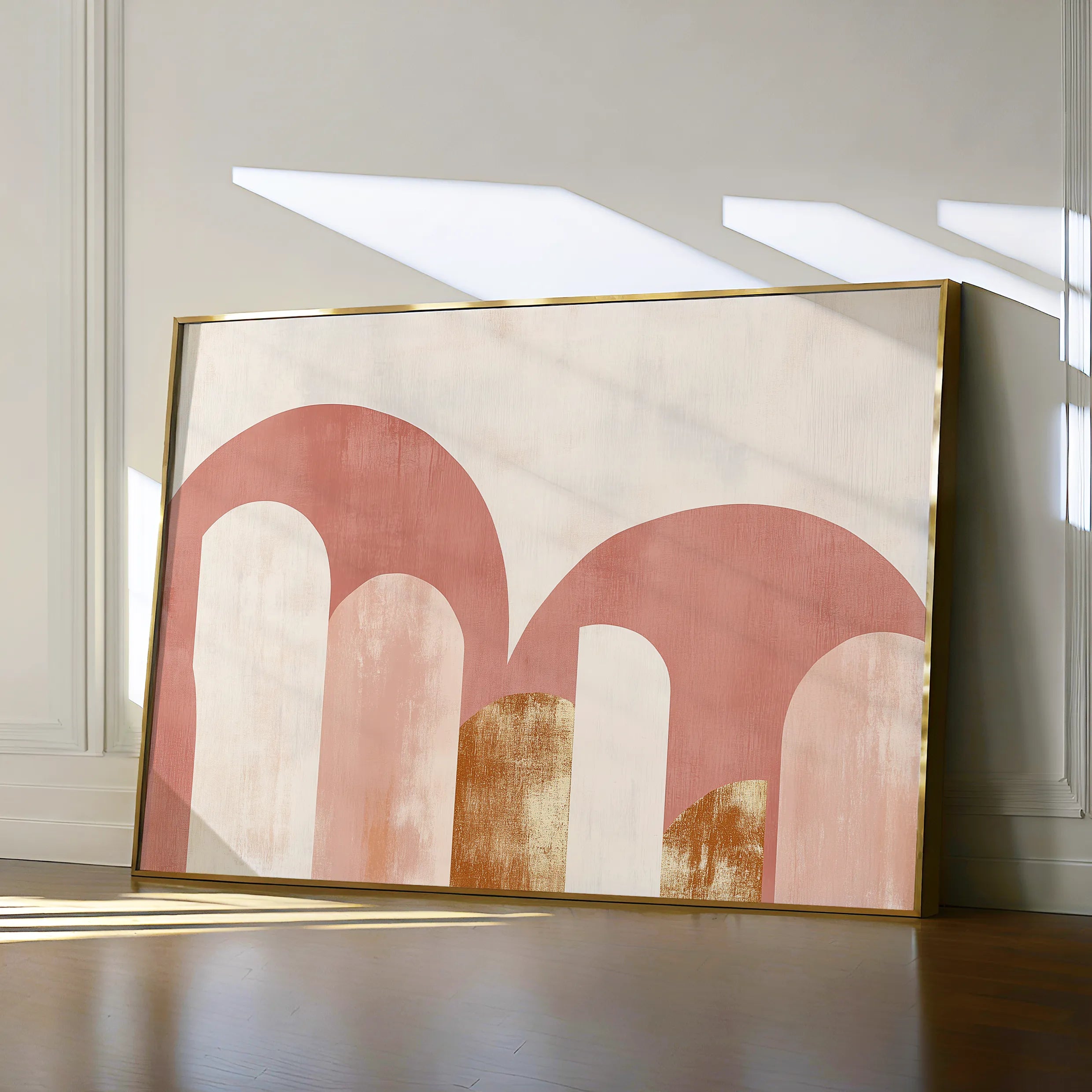 Boho 217 Canvas Art 18" x 24" / 45 x 60 cm / Black