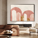 Boho 217 Canvas Art 18" x 24" / 45 x 60 cm / Black