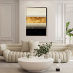 Abstract 2171 Canvas Art 18" x 24" / 45 x 60 cm / Black