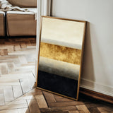 Abstract 2171 Canvas Art 18" x 24" / 45 x 60 cm / Black