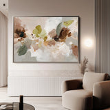 Abstract 2173 Canvas Art 18" x 24" / 45 x 60 cm / Black