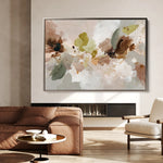 Abstract 2173 Canvas Art 18" x 24" / 45 x 60 cm / Black