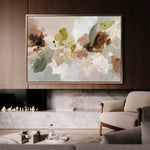 Abstract 2173 Canvas Art 18" x 24" / 45 x 60 cm / Black
