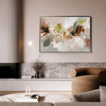 Abstract 2173 Canvas Art 18" x 24" / 45 x 60 cm / Black