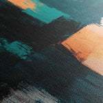 Abstract 2174 Canvas Art 18" x 24" / 45 x 60 cm / Black
