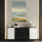 Abstract 2177 Canvas Art 18" x 24" / 45 x 60 cm / Black