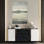 Abstract 2179 Canvas Art 18" x 24" / 45 x 60 cm / Black