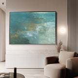 Abstract 218 Canvas Art 18" x 24" / 45 x 60 cm / Black