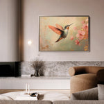 Animals 218 Canvas Art 18" x 24" / 45 x 60 cm / Black