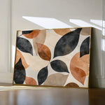 Boho 218 Canvas Art 18" x 24" / 45 x 60 cm / Black