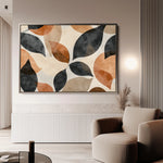 Boho 218 Canvas Art 18" x 24" / 45 x 60 cm / Black