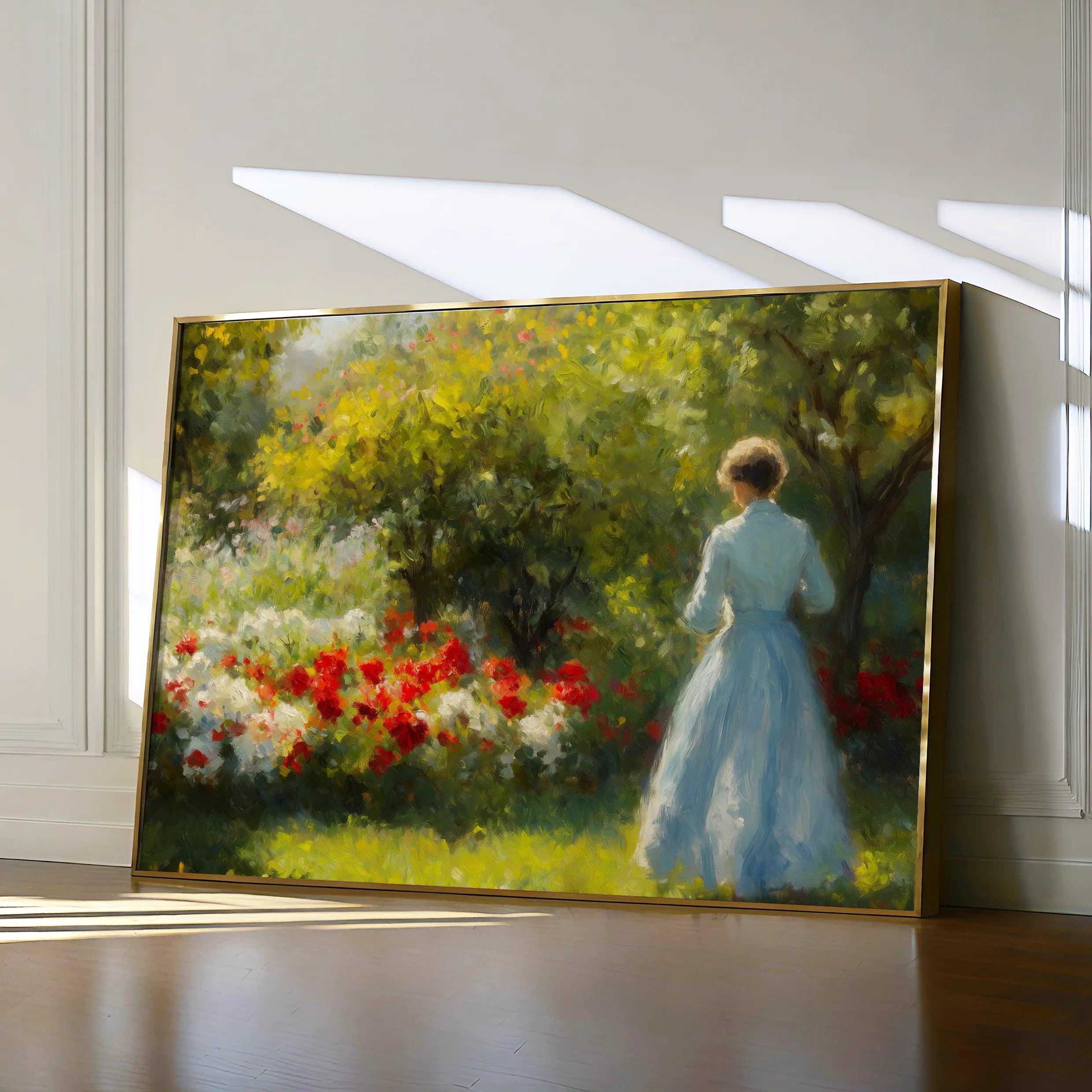 Landscape 218 Canvas Art 18" x 24" / 45 x 60 cm / Black