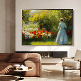 Landscape 218 Canvas Art 18" x 24" / 45 x 60 cm / Black