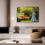 Landscape 218 Canvas Art 60 x 40 cm / Black