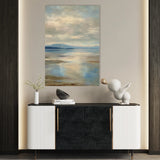 Abstract 2181 Canvas Art 18" x 24" / 45 x 60 cm / Black