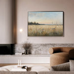 Abstract 2182 Canvas Art 18" x 24" / 45 x 60 cm / Black