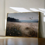 Abstract 2183 Canvas Art 18" x 24" / 45 x 60 cm / Black