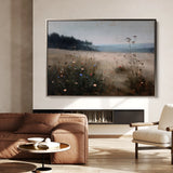 Abstract 2183 Canvas Art 18" x 24" / 45 x 60 cm / Black