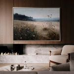 Abstract 2183 Canvas Art 18" x 24" / 45 x 60 cm / Black
