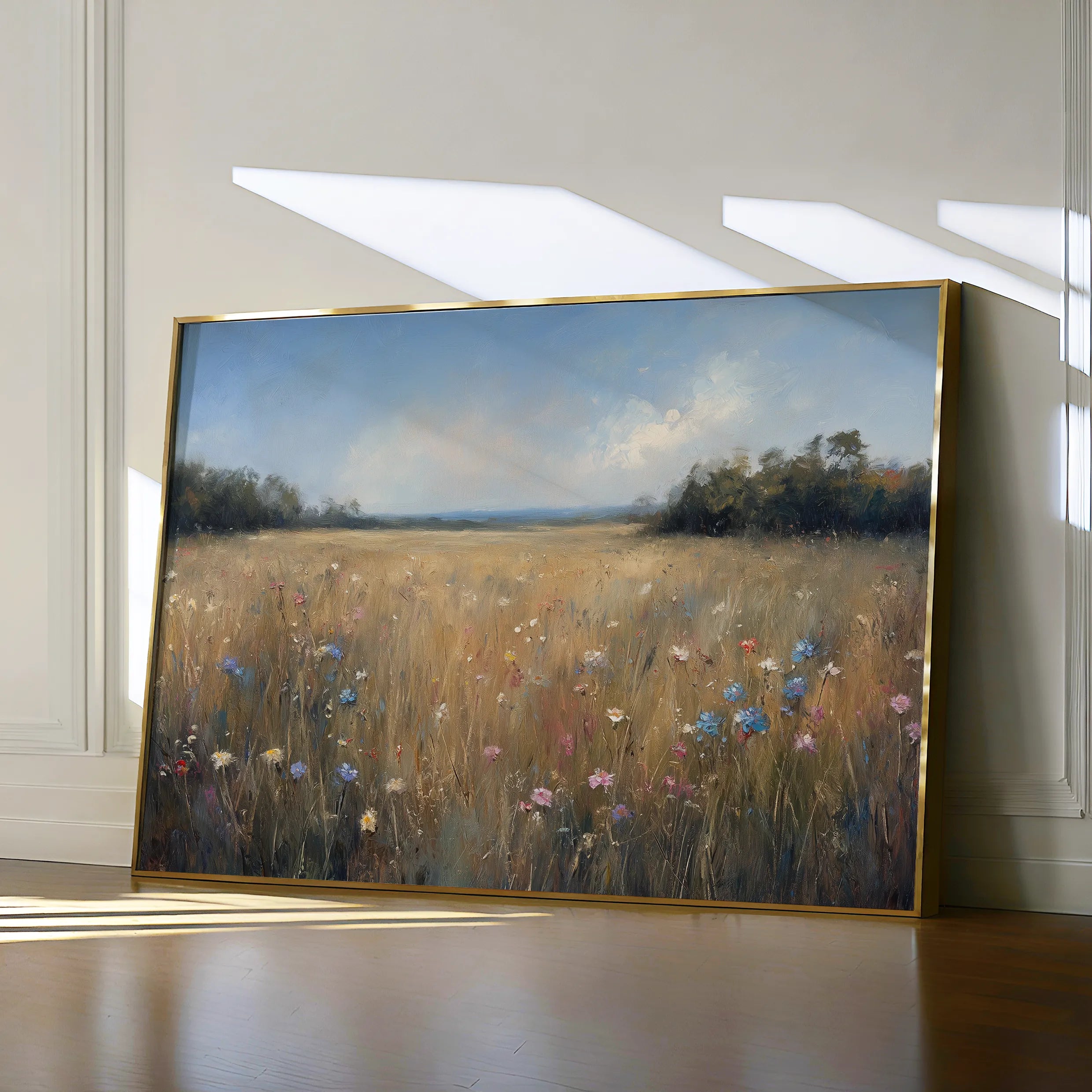 Abstract 2184 Canvas Art 18" x 24" / 45 x 60 cm / Black