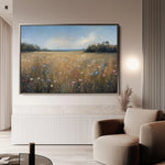 Abstract 2184 Canvas Art 18" x 24" / 45 x 60 cm / Black