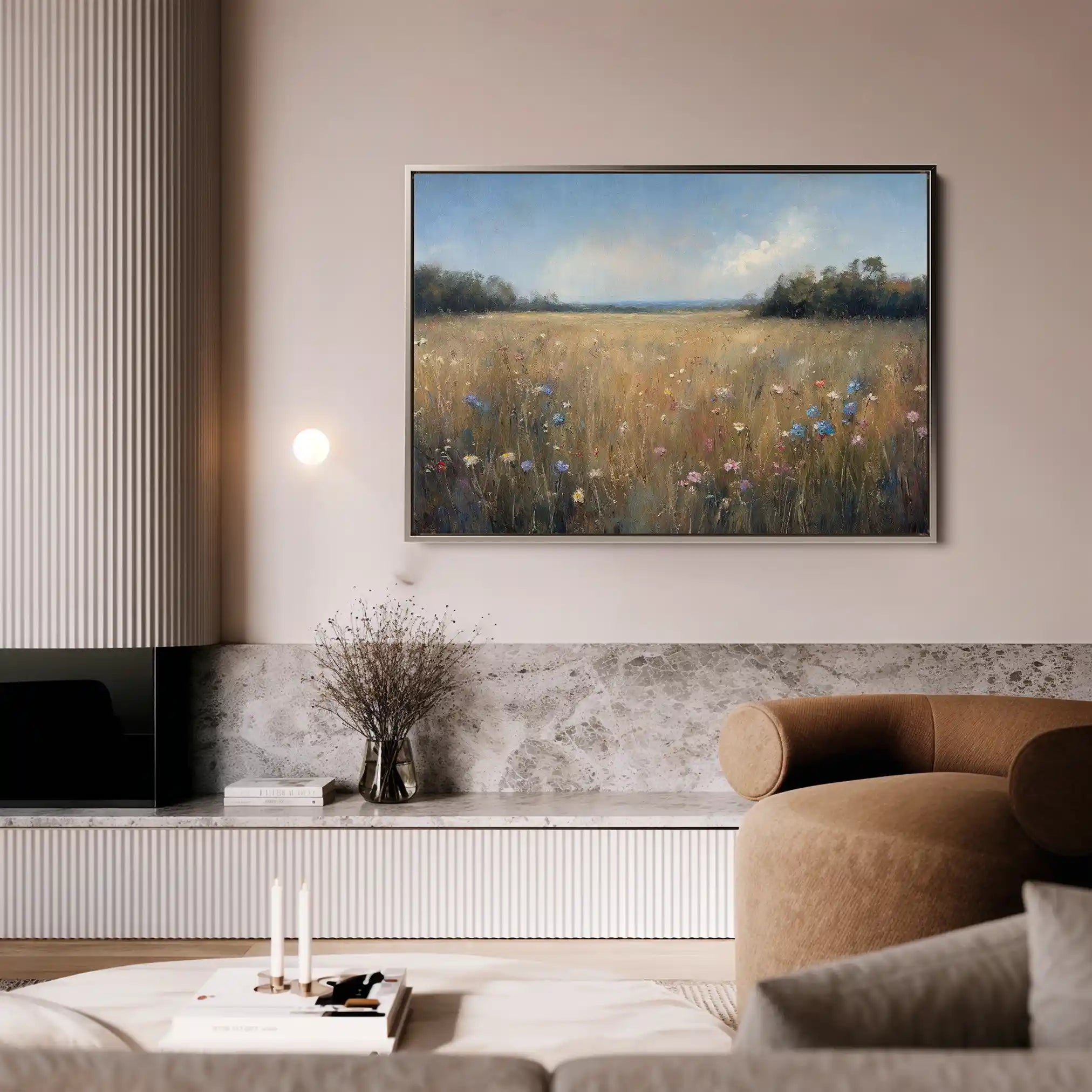 Abstract 2184 Canvas Art 18" x 24" / 45 x 60 cm / Black